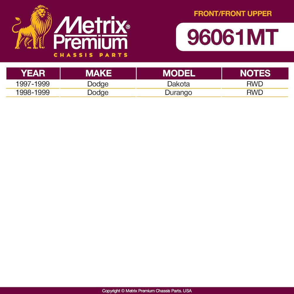 Metrix Premium 4 PC Stabilizer Bar Link and Upper Ball Joint Kit 96061MT OEM fit