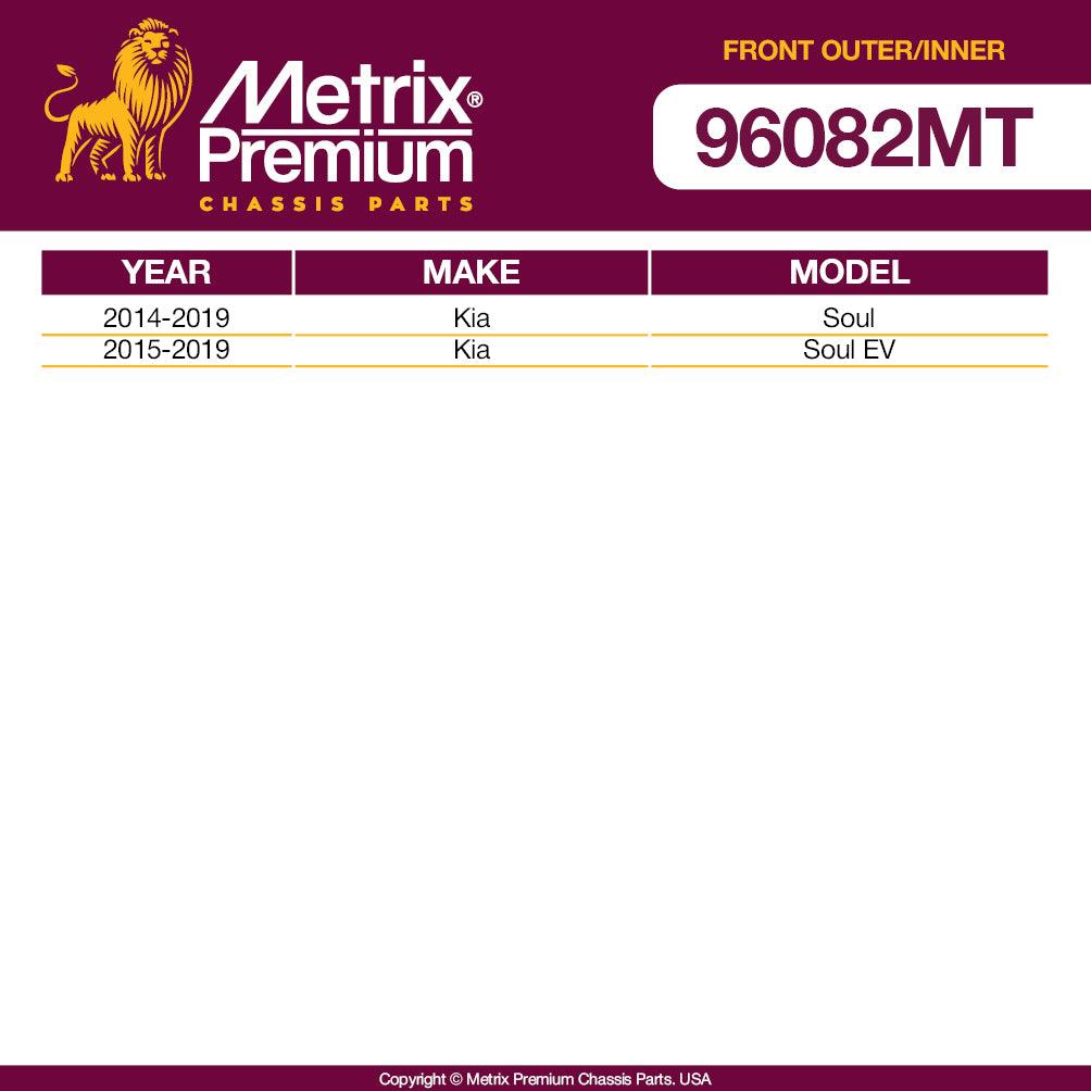 Metrix Premium 4 PC Tie Rod End and Tie Rod End  96082MT OEM fit