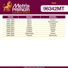 Metrix Premium 2 PC  Stabilizer Bar Link Kit 96342MT OEM fit