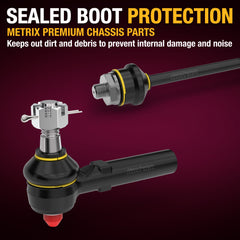 Metrix Premium Chassis Parts Front Tie Rod End Assembly Kit 95669MT suspension steering brake parts