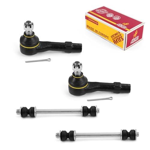 Metrix Premium 4PCS Outer Tie Rod End and Front Stabilizer Bar Link Kit ES3667, K700542 Fits Ford Explorer Sport, Ford Explorer Sport Trac, Ford Explorer, Mercury Mountaineer