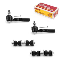 Metrix Premium 4PCS Outer Tie Rod End and Front Stabilizer Bar Link Kit ES3374RL, K700526 Fits Chevrolet Cavalier, Pontiac Sunfire - Metrix Premium Chassis Parts