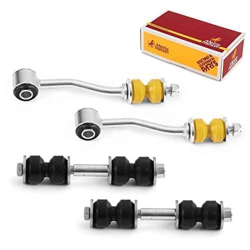 GDX 4PCS Front and Rear Stabilizer Bar Link Kit K3174, K700528 Fits 1993-1995 Jeep Grand Cherokee, 1993 Jeep Grand Wagoneer - Metrix Premium Chassis Parts