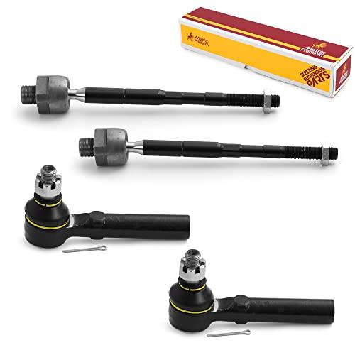 Metrix Premium 4 PCS Inner and Outer Tie Rod End Kit EV800482, ES80378 Fits 2007-2009 Toyota FJ Cruiser - Metrix Premium Chassis Parts