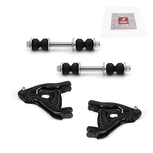 Metrix Premium 4PCS Front L/R Lower Control Arm and Front L/R Stabilizer Bar Link Kit RK620299, RK620298, K700532 Fits Chevrolet C1500 Suburban, C2500 Suburban, GMC C1500, C2500, C3500, Yukon RWD - Metrix Premium Chassis Parts