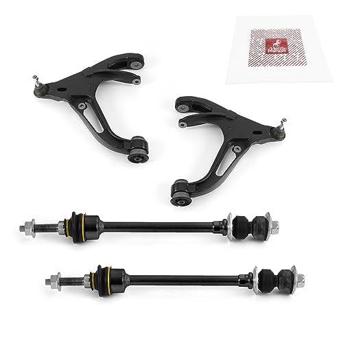 Metrix Premium 4PCS Front L/R Lower Control Arm and Front L/R Stabilizer Bar Link Kit RK621912, RK620743, K7422 Fits Dodge Ram 1500 - Metrix Premium Chassis Parts