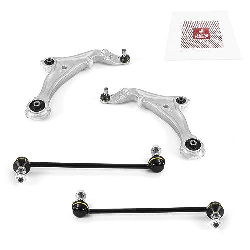 Metrix Premium 4PCS Front L/R Lower Control Arm and Front L/R Stabilizer Bar Link Kit RK622158, RK622157, K750268, K750267 Fits Nissan Murano - Metrix Premium Chassis Parts