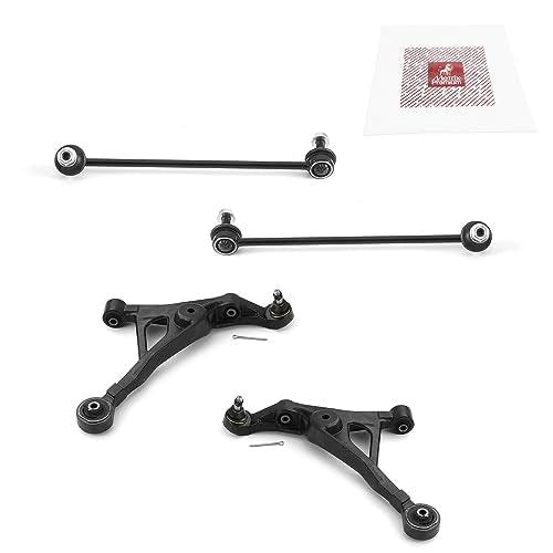 Metrix Premium 4PCS Front L/R Lower Control Arm and Front L/R Stabilizer Bar Link Kit RK7425, RK7427, K7430, K7431 Fits Chrysler Sebring, Dodge Stratus - Metrix Premium Chassis Parts