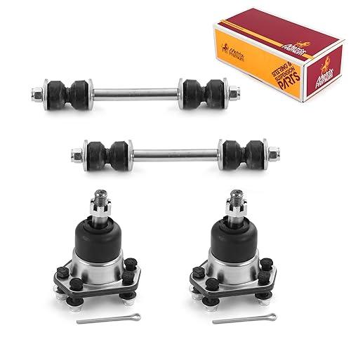 Metrix Premium 4PCS Front L/R Stabilizer Bar Link and Front Upper L/R Ball Joint Kit K5254, K5208 Fits Buick Regal, Chevrolet El Camino, GMC S15 Jimmy, Isuzu Hombre, Oldsmobile Cutlass, Pontiac Grand - Metrix Premium Chassis Parts