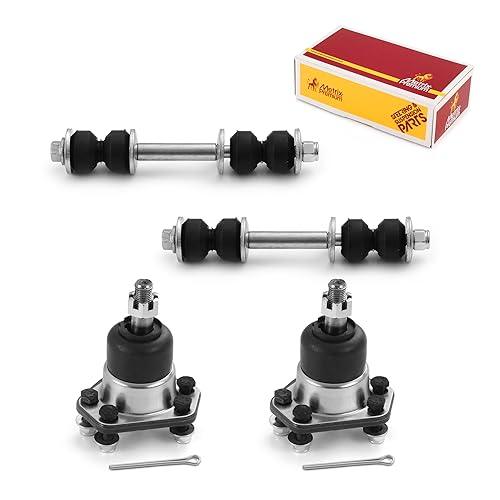 Metrix Premium 4PCS Front L/R Stabilizer Bar Link and Front Upper L/R Ball Joint Kit K700532, K5208 Fits Buick Centurion, Cadillac Seville, Malibu, GMC Safari, Oldsmobile 98, Pontiac Phoenix - Metrix Premium Chassis Parts