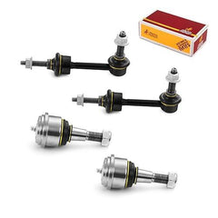 Metrix Premium 4PCS Front L/R Stabilizer Bar Link and Front Upper L/R Ball Joint Kit K750889, K7460 Fits Ram 3500, Ram 2500 - Metrix Premium Chassis Parts