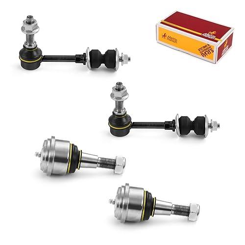 Metrix Premium 4PCS Front L/R Stabilizer Bar Link and Front Upper L/R Ball Joint Kit K80766, K7460 Fits Dodge Ram 3500, Dodge Ram 1500, Dodge Ram 2500 - Metrix Premium Chassis Parts