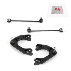 Metrix Premium 4PCS Front L/R Upper Control Arm and Front Stabilizer Bar Link Kit RK620241, RK620240, K7430, K7431 Fits Chrysler Sebring, Dodge Stratus - Metrix Premium Chassis Parts