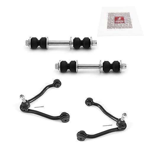 Metrix Premium 4PCS Front L/R Upper Control Arm and Front Stabilizer Bar Link Kit RK621233, RK621234, K700532 Fits Chevrolet C2500 Suburban, Chevrolet C3500, GMC C3500, GMC C2500, GMC C2500 Suburban - Metrix Premium Chassis Parts