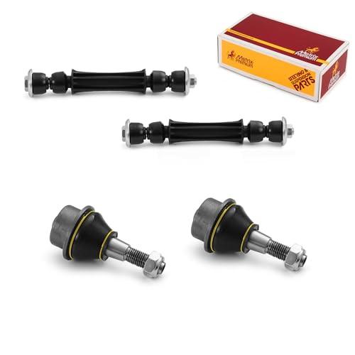 Metrix Premium 4PCS L/R Front Stabilizer Bar Link and L/R Front Lower Ball Joint K700432, K700538, K500007 Fits Cadillac Escalade, Chevrolet Avalanche, Chevrolet Tahoe, GMC Sierra 1500, Yukon XL 1500 - Metrix Premium Chassis Parts