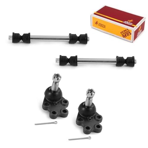 Metrix Premium 4PCS L/R Front Stabilizer Bar Link and L/R Front Lower Ball Joint K700539, K80631, K6539 Fits Chevrolet Silverado 1500 Classic, Chevrolet Silverado 1500, GMC Sierra 1500 - Metrix Premium Chassis Parts