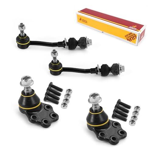 Metrix Premium 4PCS L/R Front Stabilizer Bar Link and L/R Front Lower Ball Joint K7274, K7393 Fits Dodge Dakota, Dodge Durango - Metrix Premium Chassis Parts