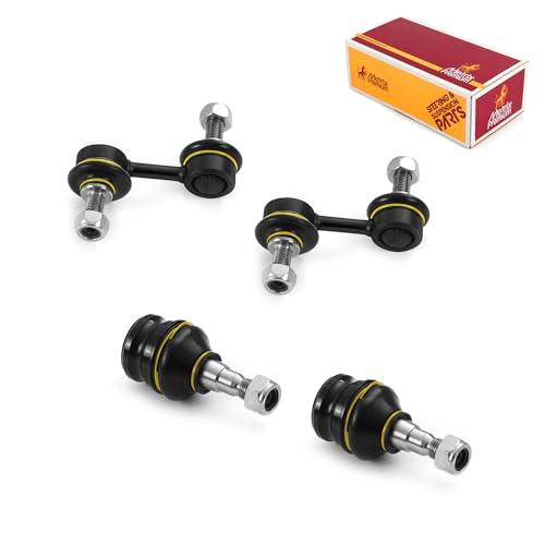 Metrix Premium 4PCS L/R Front Stabilizer Bar Link and L/R Front Lower Ball Joint K750049, K9513 Fits Subaru Impreza, Subaru Forester, Subaru Outback, Subaru Legacy, Subaru WRX, Subaru WRX STI - Metrix Premium Chassis Parts