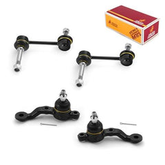 Metrix Premium 4PCS L/R Front Stabilizer Bar Link and L/R Front Lower Ball Joint K750062, K500066, K500067 Fits Lexus IS300 - Metrix Premium Chassis Parts