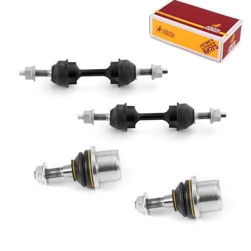 Metrix Premium 4PCS L/R Front Stabilizer Bar Link and L/R Front Lower Ball Joint K750074, K500193 Fits Ford F-150 - Metrix Premium Chassis Parts