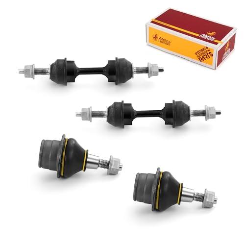 Metrix Premium 4PCS L/R Front Stabilizer Bar Link and L/R Front Lower Ball Joint K750074, K500318 Fits Ford F-150, Ford Expedition, Lincoln Navigator - Metrix Premium Chassis Parts