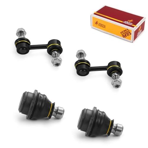 Metrix Premium 4PCS L/R Front Stabilizer Bar Link and L/R Front Lower Ball Joint K750146, K80647 Fits INFINITI QX56, Nissan Armada, Nissan Titan, Nissan Pathfinder Armada - Metrix Premium Chassis Parts