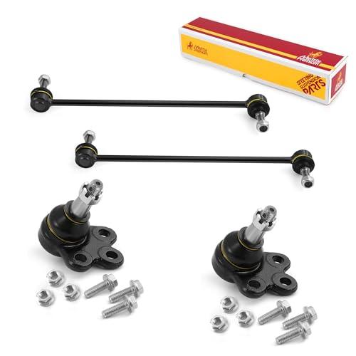 Metrix Premium 4PCS L/R Front Stabilizer Bar Link and L/R Front Lower Ball Joint K750155, K500088 Fits Buick Enclave, Chevrolet Traverse, GMC Acadia, GMC Acadia Limited, Saturn Outlook - Metrix Premium Chassis Parts