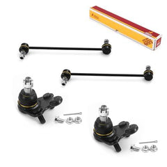 Metrix Premium 4PCS L/R Front Stabilizer Bar Link and L/R Front Lower Ball Joint K750297, K500103 Fits Acura RDX, Honda CR-V - Metrix Premium Chassis Parts