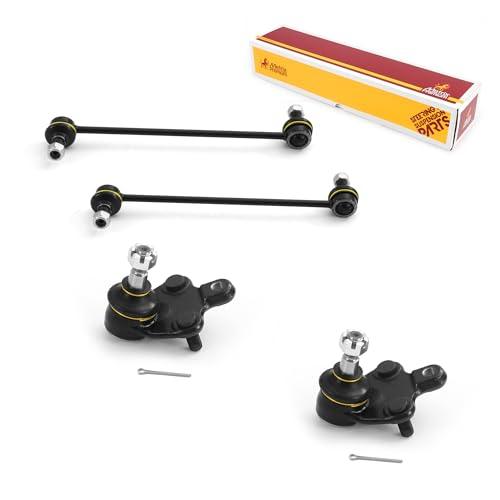 Metrix Premium 4PCS L/R Front Stabilizer Bar Link and L/R Front Lower Ball Joint K80230, K500175 Fits Pontiac Vibe, Scion tC, Toyota Corolla, Toyota Corolla iM, Toyota Matrix - Metrix Premium Chassis Parts