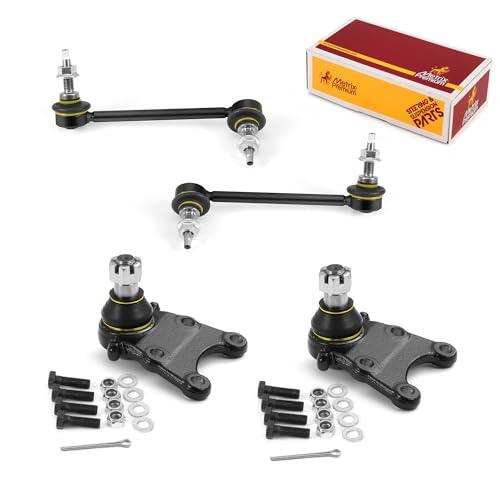 Metrix Premium 4PCS L/R Front Stabilizer Bar Link and L/R Front Lower Ball Joint K80582, K80583, K80997 Fits Chevrolet Colorado, GMC Canyon, Isuzu i-370, Isuzu i-350 - Metrix Premium Chassis Parts