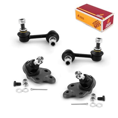 Metrix Premium 4PCS L/R Front Stabilizer Bar Link and L/R Front Lower Ball Joint K80769, K80768, K500070, K500069 Fits Acura CSX, Honda Civic - Metrix Premium Chassis Parts