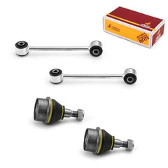 Metrix Premium 4PCS L/R Front Stabilizer Bar Link and L/R Front Lower Ball Joint K80861, K80629 Fits Jeep Grand Cherokee, Jeep Commander - Metrix Premium Chassis Parts