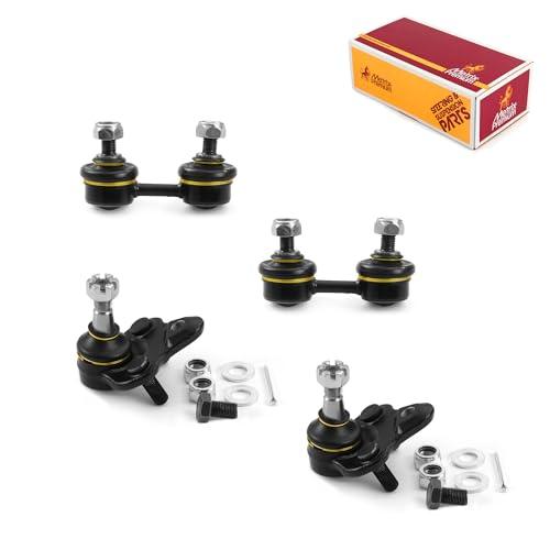 Metrix Premium 4PCS L/R Front Stabilizer Bar Link and L/R Front Lower Ball Joint K90124, K90309 Fits Toyota Corolla - Metrix Premium Chassis Parts