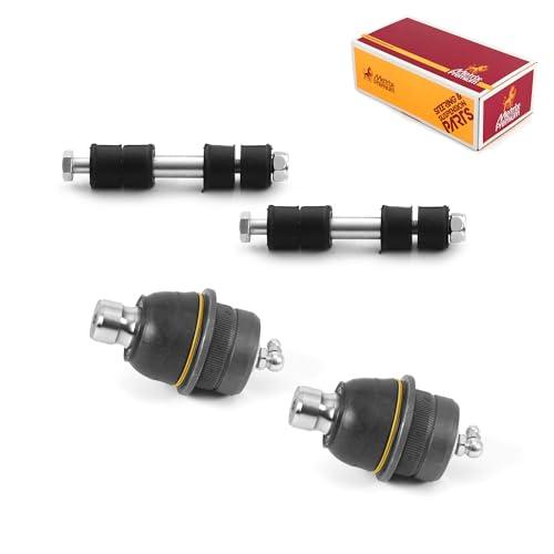 Metrix Premium 4PCS L/R Front Stabilizer Bar Link and L/R Front Lower Ball Joint K90247, K500063 Fits Mitsubishi Lancer - Metrix Premium Chassis Parts