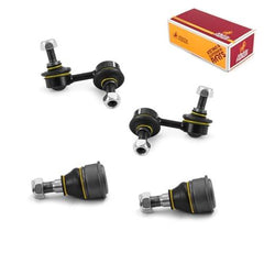 Metrix Premium 4PCS L/R Front Stabilizer Bar Link and L/R Front Lower Ball Joint K90454, K90455, K80223 Fits Honda Element, Honda CR-V - Metrix Premium Chassis Parts