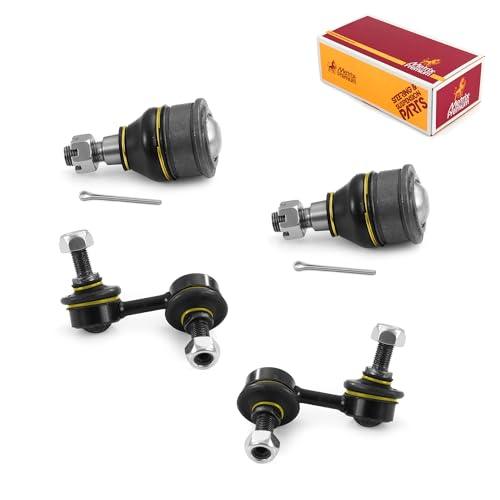 Metrix Premium 4PCS L/R Front Stabilizer Bar Link and L/R Front Lower Ball Joint K90454, K90455, K90332 Fits Acura EL, Honda Civic - Metrix Premium Chassis Parts