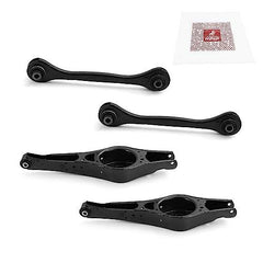 Metrix Premium 4PCS L/R Rear Lower Forward and L/R Rear Lower Rearward Control Arm Kit RK642013, RK642309 Fits Audi A3, A3 Quattro, TT Volkswagen Eos, Jetta, GTI, Golf, Passat, Golf R - Metrix Premium Chassis Parts