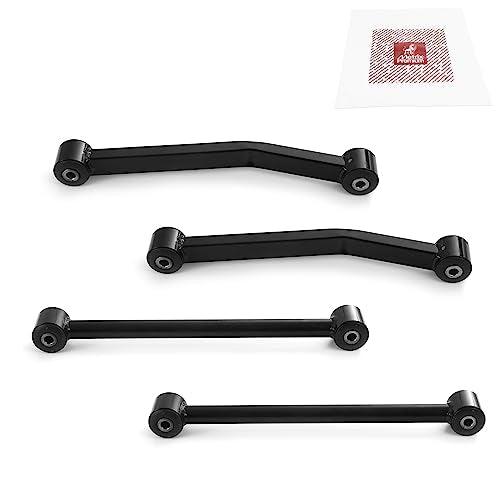 Metrix Premium 4PCS L/R Rear Upper and L/R Rear Lower Control Arm Kit RK642032, RK641777 Fits 2007-2017 Jeep Wrangler, 2018 Jeep Wrangler JK - Metrix Premium Chassis Parts