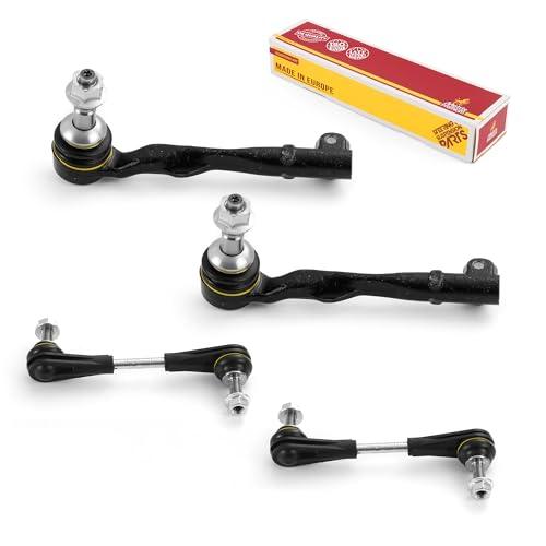 Metrix Premium 4PCS Outer Tie Rod End and Front Stabilizer Bar Link Kit 31306861485 Fits BMW 530e xDrive, BMW 530i xDrive, BMW 540i xDrive, BMW 740e xDrive, BMW 750i xDrive, BMW M550i xDrive - Metrix Premium Chassis Parts