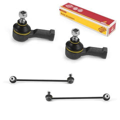 Metrix Premium 4PCS Outer Tie Rod End and Front Stabilizer Bar Link Kit ES2347RL, K7430, K7431 Fits Chrysler Sebring, Dodge Stratus, Mitsubishi Galant, Mitsubishi Eclipse - Metrix Premium Chassis Parts