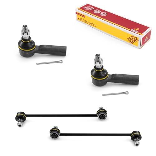 Metrix Premium 4PCS Outer Tie Rod End and Front Stabilizer Bar Link Kit ES3306, K90311, K90312 Fits Lexus RX300, Lexus ES300, Toyota Camry, Toyota Avalon, Toyota Solara - Metrix Premium Chassis Parts