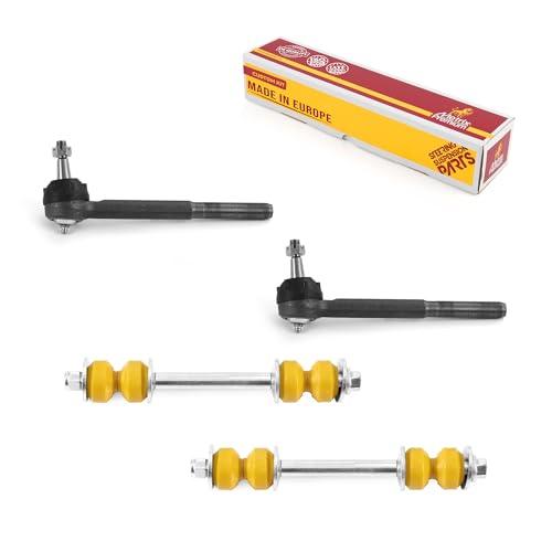 Metrix Premium 4PCS Outer Tie Rod End and Front Stabilizer Bar Link Kit ES3379T, K5254 Fits Chevrolet Blazer, Chevrolet S10, GMC Jimmy, GMC Sonoma, Isuzu Hombre - Metrix Premium Chassis Parts