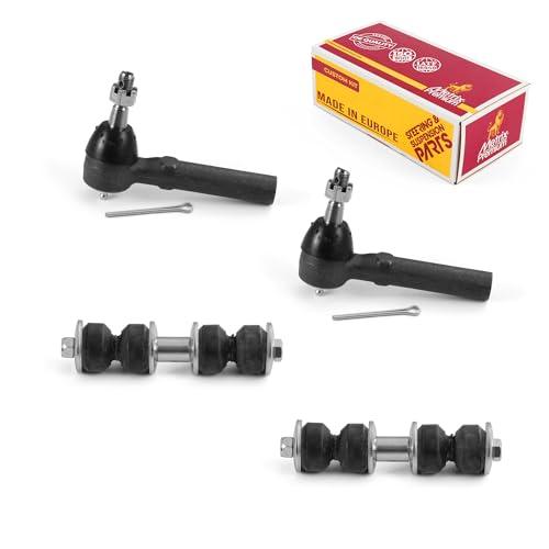 Metrix Premium 4PCS Outer Tie Rod End and Front Stabilizer Bar Link Kit ES3453, K700527 Fits Chevrolet Impala Limited, Chevrolet Impala, Chevrolet Venture, Chevrolet Monte Carlo, Oldsmobile Silhouette - Metrix Premium Chassis Parts