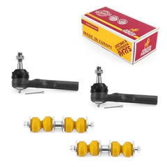 Metrix Premium 4PCS Outer Tie Rod End and Front Stabilizer Bar Link Kit ES3455, K700526 Fits Chevrolet Classic, Chevrolet Malibu, Oldsmobile Cutlass, Oldsmobile Alero, Pontiac Grand Am - Metrix Premium Chassis Parts