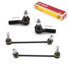 Metrix Premium 4PCS Outer Tie Rod End and Front Stabilizer Bar Link Kit ES3466, K750142, K750143 Fits INFINITI M45, INFINITI Q45 - Metrix Premium Chassis Parts