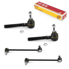 Metrix Premium 4PCS Outer Tie Rod End and Front Stabilizer Bar Link Kit ES3529, K7342 Fits Chrysler 300M, Chrysler Intrepid, Chrysler LHS, Chrysler Concorde - Metrix Premium Chassis Parts