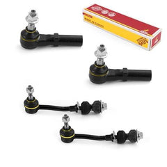 Metrix Premium 4PCS Outer Tie Rod End and Front Stabilizer Bar Link Kit ES3571, K7274 Fits Dodge Dakota, Dodge Durango - Metrix Premium Chassis Parts