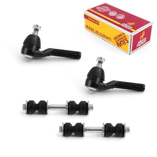 Metrix Premium 4PCS Outer Tie Rod End and Front Stabilizer Bar Link Kit ES360RL, K700528 Fits Ford Mustang - Metrix Premium Chassis Parts