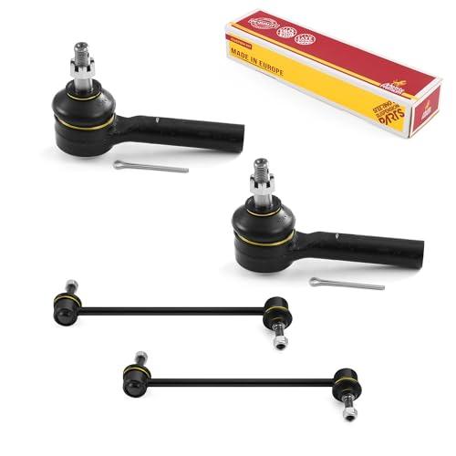 Metrix Premium 4PCS Outer Tie Rod End and Front Stabilizer Bar Link Kit ES3614, K7258 Fits Chrysler Pacifica, Chrysler Town & Country, Dodge Caravan, Dodge Grand Caravan - Metrix Premium Chassis Parts