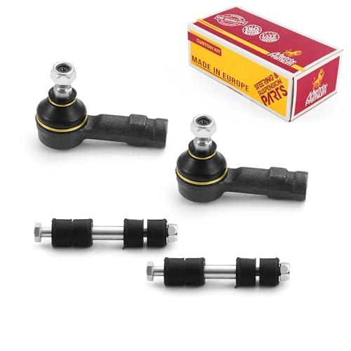 Metrix Premium 4PCS Outer Tie Rod End and Front Stabilizer Bar Link Kit ES3704, K90247 Fits Mitsubishi Lancer - Metrix Premium Chassis Parts